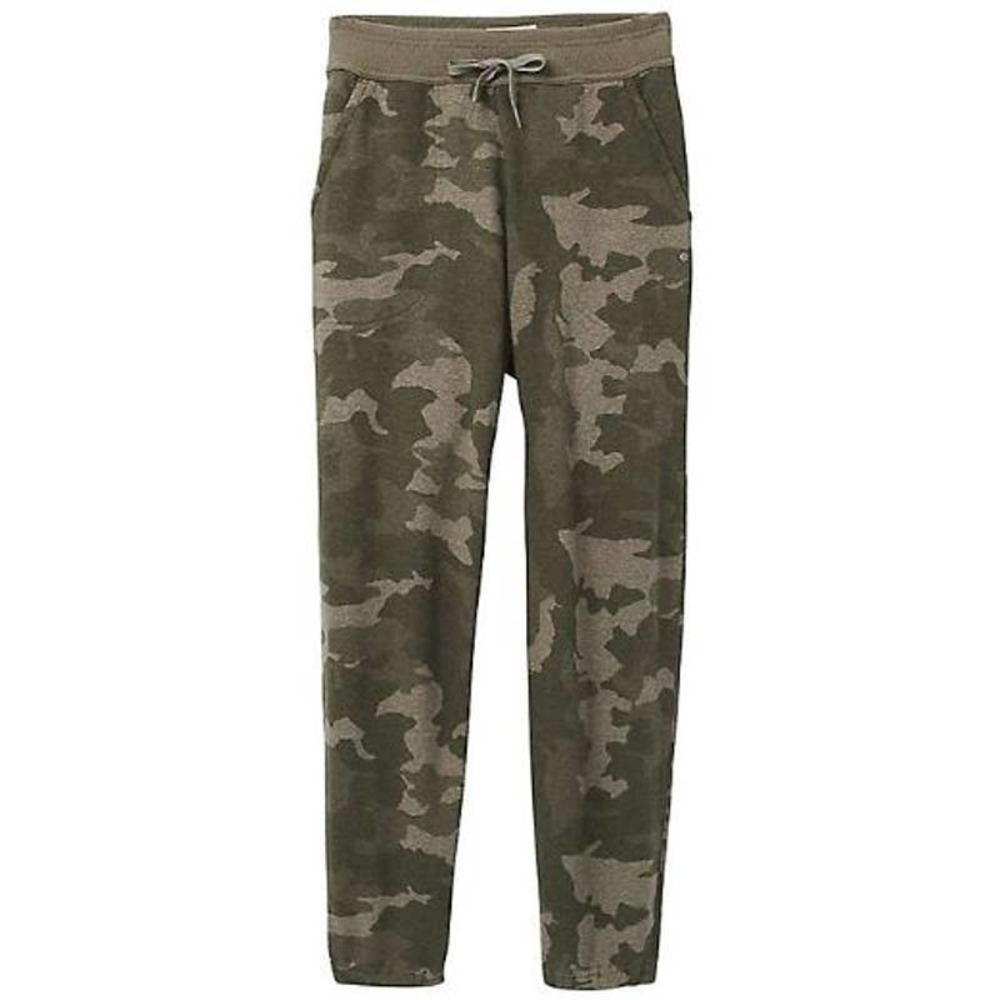 NWT prAna Women's Cozy Up Ankle Pant Jogger Sweatpants Sage Camo Size XS